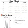 thumbnail image 2 of WIZUTIZ Womens Linen Pants Oversized Leisure Loose Wide Leg Trousers Elastic Spandex High Rise Slacks Pants Solid Drawstring with Pockets Slacks Pants Hiking Petite/Regular/Tall Black, 2 of 6