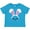 Turquoise, variant on Inktastic Happy Easter Cute Pink Bunny Face Boys or Girls Toddler T-Shirt