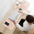 thumbnail image 3 of Pastel Checkered Desk Mat, Aesthetic Pattern Office Decor Extra Large Mouse Pad, Laptop Pad Mat, Game Mat, 31.5x11.8in, 3 of 7