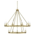 thumbnail image 2 of Middleton 15-Light Chandelier in Warm Brass, 2 of 5