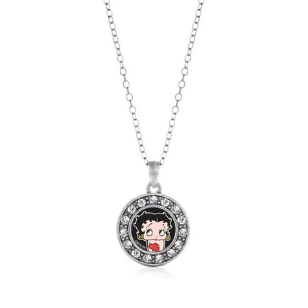 Betty Boop Circle Charm Necklace