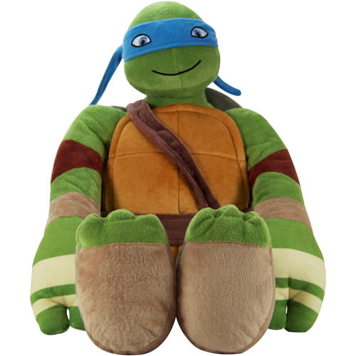 Teenage Mutant Ninja Turtles Retro Leonardo Plush Character Pillow 11"x1"x15" 