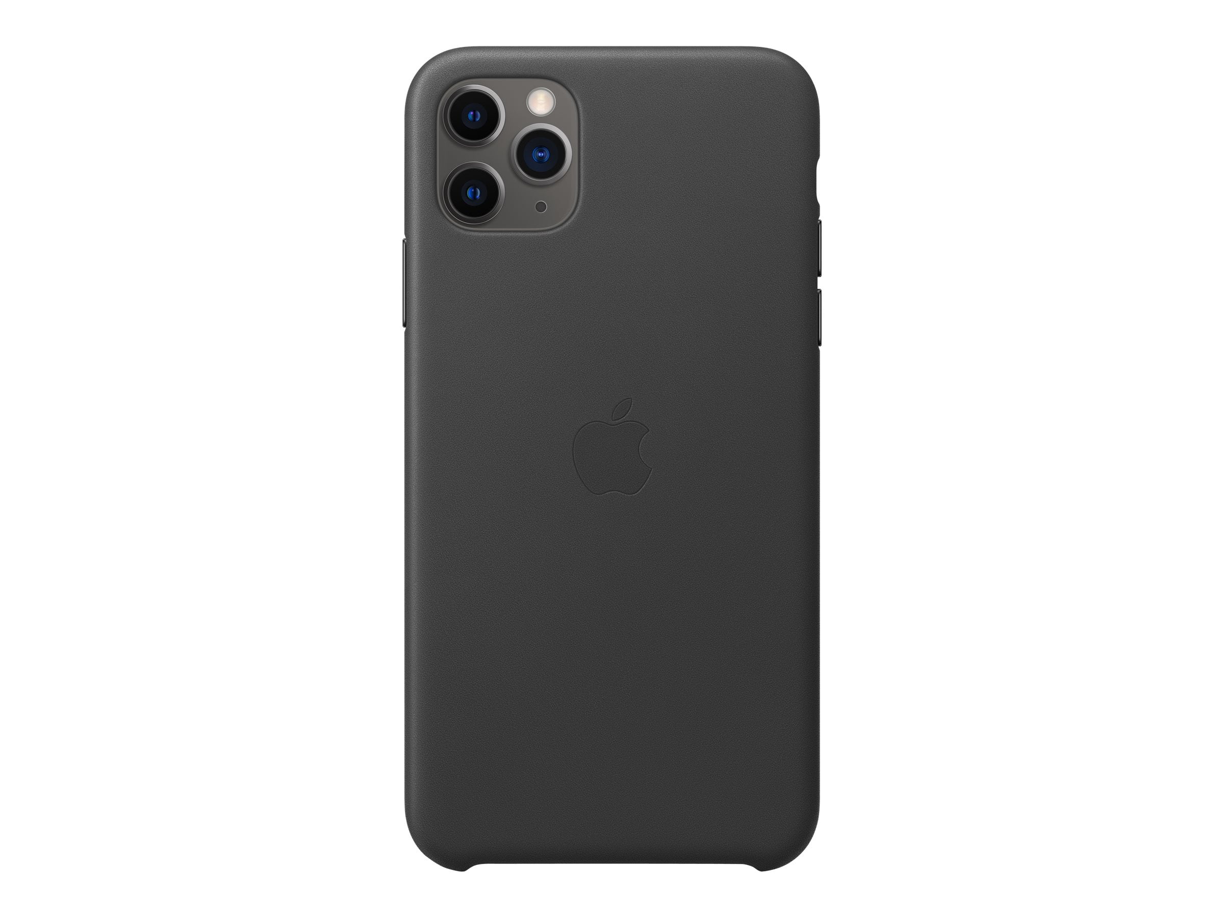 Apple Leather Case (for iPhone 11 Pro Max) - Black