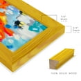 thumbnail image 2 of In the Loop V -Framed Print w/glass-Sunflower Yellow, 2 of 8