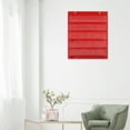 thumbnail image 6 of Pocket Chart Double Sided with 5+2 Pockets for Daily Schedule,Class Demonstrations,Classroom Office Home Activities 13.75x16.5Inch Red, 6 of 8