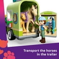 thumbnail image 5 of LEGO Friends Horse & Baby Foal Trailer Building Toy for Girls & Boys - Pretend Play Set for Kids, Ages 7+ - W/Autumn & Matilde Minidolls, Toy Animals, & Accessories - Gift Idea for Birthdays - 42695, 5 of 8