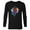 Black, variant on Disney Encanto Isabela Madrigal Colorful Vibes Genuine - Long Sleeve T-Shirt for Men - Customized-Black