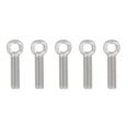 thumbnail image 1 of Uxcell 5Pcs M5x23mm Machinery Lifting Shoulder Eye Bolts Threaded Screw Eyebolt, 1 of 7