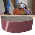 thumbnail image 1 of Pack of 10 Aluminum Oxide Sanding Belts, Grit 457 x 75 mm (600 pieces), 1 of 1