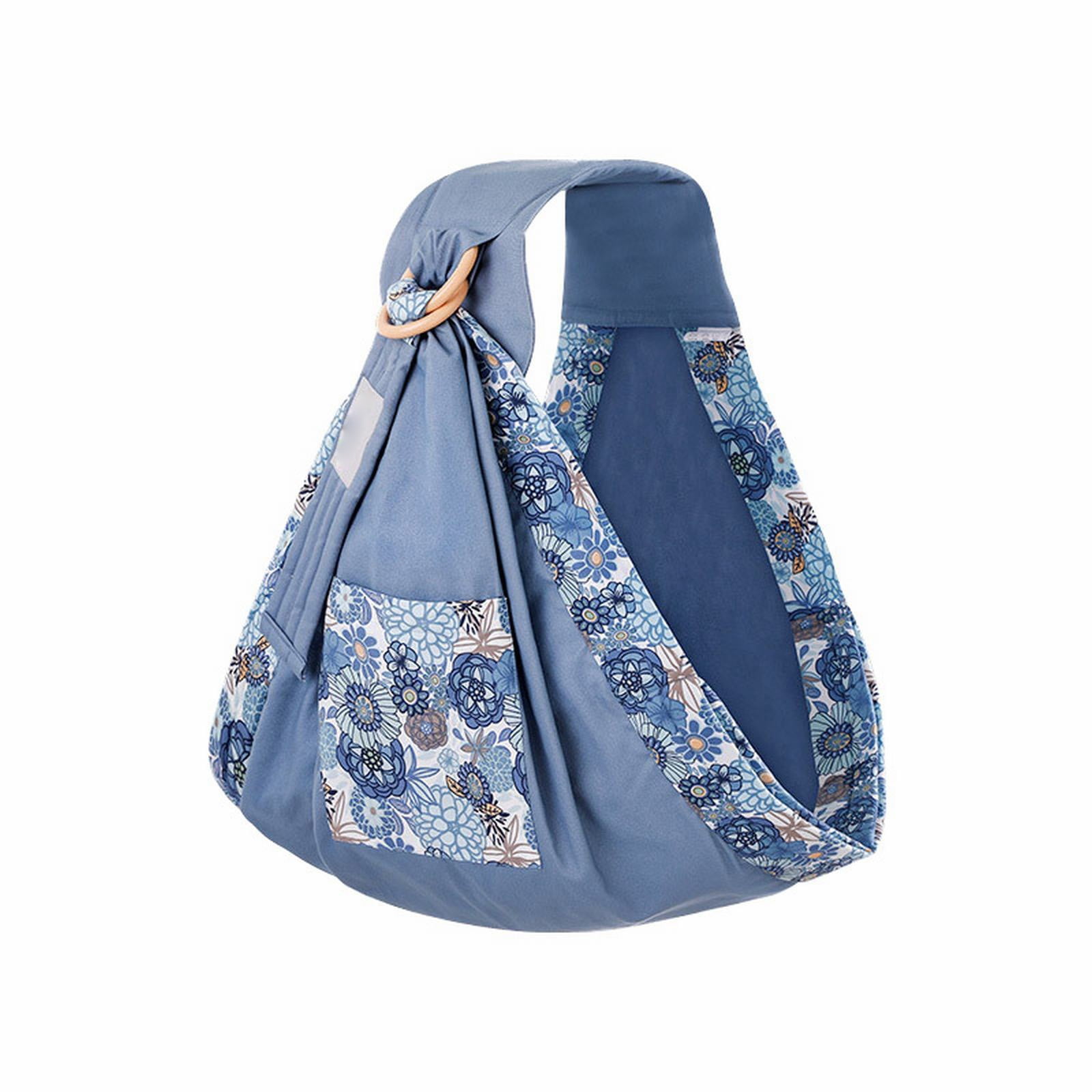 AUDeals 4-in-1 Baby Wrap Carrier Sling, Breathable Mesh Stretchy Postpartum Belt with Adjustable Straps, Ergonomic Hip Support for Toddler (Machine Washable)