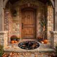 thumbnail image 5 of Halloween 3D Visual Round Rug Non Washable Soft Area Carpet for Home Bedroom Living Room Party 23.62 in D, 5 of 6