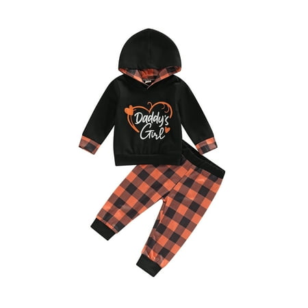 

IMISSILLEB Newborn Baby Girl Clothes Set Pants Set Valentines Day Long Sleeve Hooded Baby Girl Fall Outfits Winter Sweatsuit Clothes Set