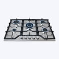 thumbnail image 1 of SUPRA Parrilla A Gas Empotrable PIACERE STEEL 76 Acero Inoxidable 5 Quemadores Con Triple Flama Plata 76 cm, 1 of 8