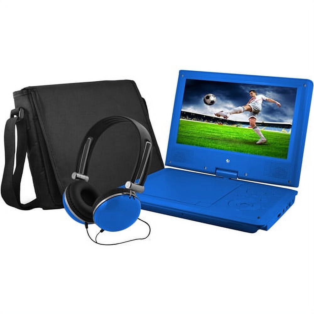 Ematic 9" Portable DVD Player with Matching Headphones and Bag - EPD909pr - image 5 of 30