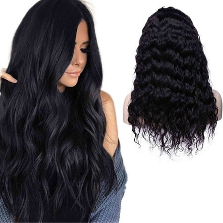 S-noilite Lace Front Human Hair Wigs Water Wave Hair Extensions Virgin Human Hair Wigs With Hair Wigs For Women With Baby Hair-16