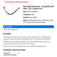 thumbnail image 2 of Rear Right Brake Hose - Compatible with 2006 - 2011 Cadillac DTS 2007 2008 2009 2010, 2 of 2