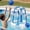 without backboard, variant on 2 in 1 Pool Basketball Hoop, Floating Pool Toys with 4 Balls/8 Ring Toss Game for Kids Ages 4-8, Indoor Outdoor Water Basketball for Poolside Family Party for Adults Kids 8-12, Blue