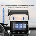 thumbnail image 5 of Yassdwbn 360 Degree Rotation Car Phone Holder For Toyota Corolla 8inch Accessories New, 5 of 5