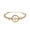 GD, variante sur EGNMCR Bracelets Joncs Femmes Bracelet en Cristal Jonc Amour Saint-Valentin Mariage Bijoux de Mariée Bracelet Femme