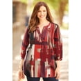 thumbnail image 2 of Catherines Women's Plus Size Muse Pintuck Tunic, 2 of 6
