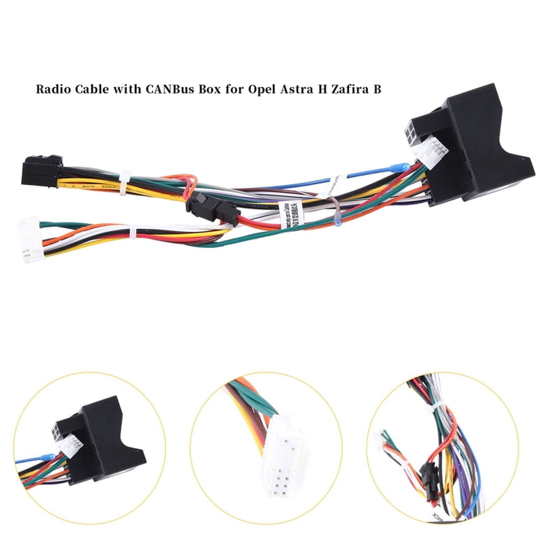 Radio Adapter Cable – ISO Plug To ISO For Opel Corsa C, Vectra, Zafira – Surga Performance