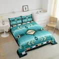thumbnail image 4 of Turquoise Western Comforter Set Twin Teal Southwestern Aztec Country Bedding Set Rustic Farmhouse Bedding Comforter Sets Adults Exotic Tribal Bed Set 1 Pillow Case, 4 of 8