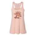 thumbnail image 1 of "Women's Vintage Tank Top, Sun Skate, Retro Tank, Racerback, Soft Bella Canvas, Gift For Her, Funny Shirts, Skateboard Shirt, Women's Skating, Peach, EXTRA SMALL", 1 of 1