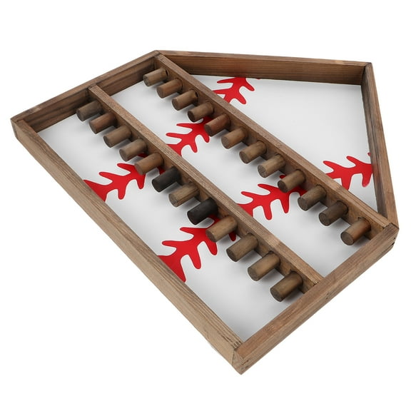 Sports Ring Display Case Baseball Stands Hanging Fairy Lights White