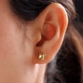 thumbnail image 6 of Yellow Studs Citrine Earrings for Women 925 Sterling Silver Platinum Plated Citrine Jewelry Birthday Christmas Gifts for Women, 6 of 6