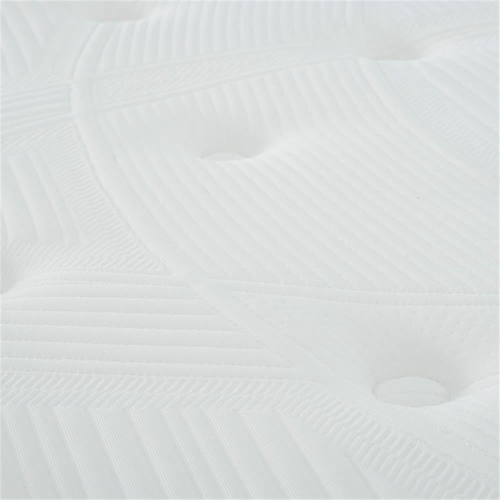 Pemberly Row Modern 12-Inch Polyurethane King Mattress in White