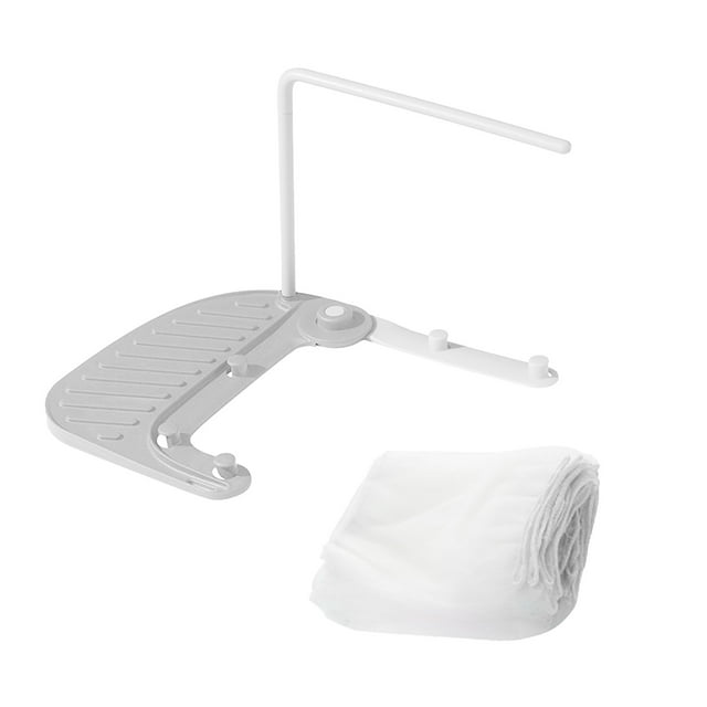 pdqouc Triangle Sink Strainer Holder Kitchen Filter Basket Multifunctional Food Drain Pouch Leftover Soup Garbage Hanging Net Vegetable Fruit Clean Storage Rack