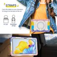thumbnail image 6 of FJLBDE Case for Xiaomi Redmi Pad 2/Pad 2 SE 9.7 Inch with 360 Kickstand, Shoulder Strap Carrying Protective Cover, Multicolor Pink, 6 of 6