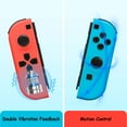 thumbnail image 3 of Switch Controller for N-Switch, Switch Remote Control Supports Dual Vibration/Motion Control/Screenshot/Wake-up, Red and Blue, 3 of 16