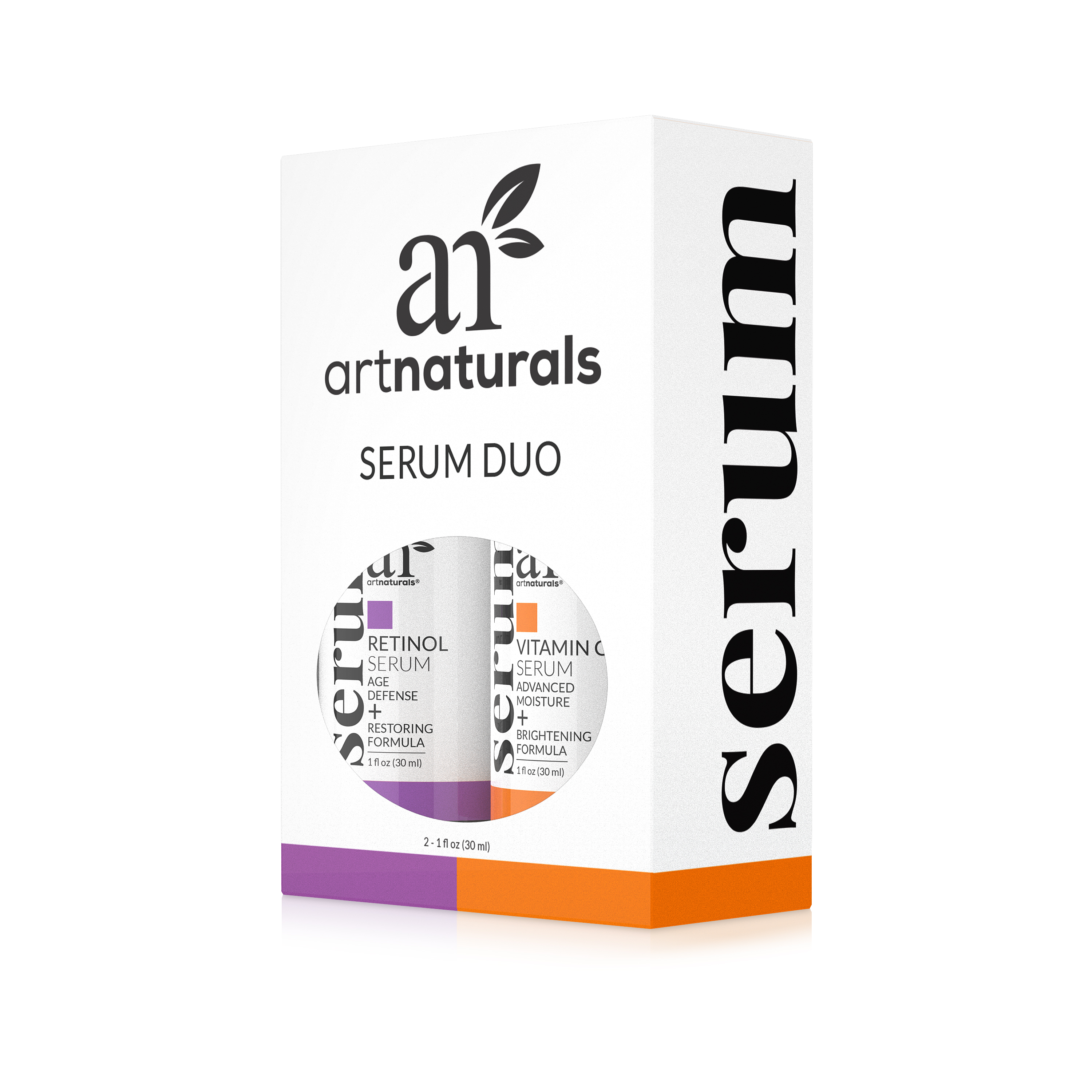 Buy Artnaturals Vitamin C and Retinol Serum Set (2x1 oz / 30 ml) Online