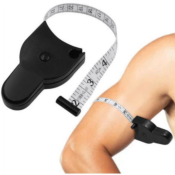 Auto Retractable Body Circumference Measuring Tape, Black