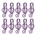 thumbnail image 1 of SDNall 11pc Music Multicoloured Metal Paper Clips Color Note Paper Clip Creatives Cartoons Paper Clip Special-shaped Paper Clip Office Supplies Paper Clip, 1 of 9