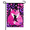 Garden Flag-1, variant on Pink Foxes Forest Garden Flag 12×18in Double Sided, Rustic Wildlife Design, Seasonal Double Sided Outdoor Yard and Lawn Decoration