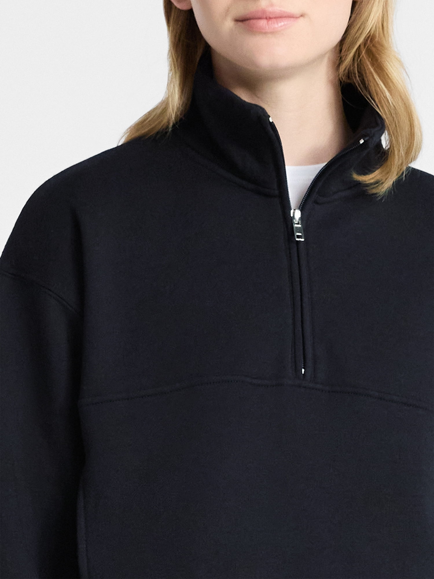 No Boundaries Fleece Half Zip Pullover, Women's