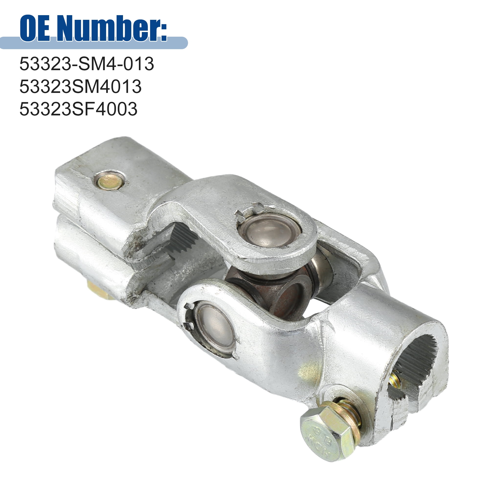 Unique Bargains Manual Steering Coupler Shaft U Joint Swivel for Honda Civic 1992-1995 No.53323-SM4-013/53323SM4013