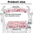 thumbnail image 6 of COEQINE Cherry Blossom Medical Rollator Walker Seat & Back Covers Protective Covers for Walker Washable Rolling Walker Seat Cushion for Women Gifts for Women Friends, 6 of 7