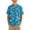 Blue 1, variant on Boys Vacation Hawaiian Shirts Beach Summer Button Down Collared Shirts Tropical Holiday Funny Tops with Pocket 10 Years, Blue