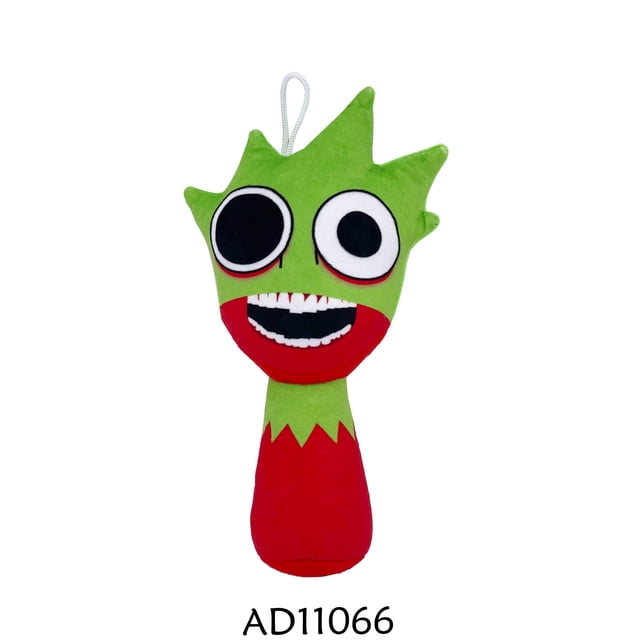 Jouets en Peluche Sprunki Liés au Jeu Rouges et Verts