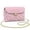 Pink Axolotl, variant on KUIFORTI Zebra Stripe Leather Crossbody Bag Portability Lightweight Medium Shoulder Handbags Soft Hard-Wearing Purse Shoulder Bags with Chain Strap for Camping Parties