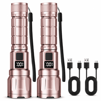 Solaray, Tactical LED Flashlight Kit, ZX-1 Rechargeable, 900