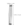 thumbnail image 2 of CATIEBYE 50 Pcs Silver Garden Trimmers Handheld With Spring Design Perfect For Homeowners Gardening Tool, 2 of 7