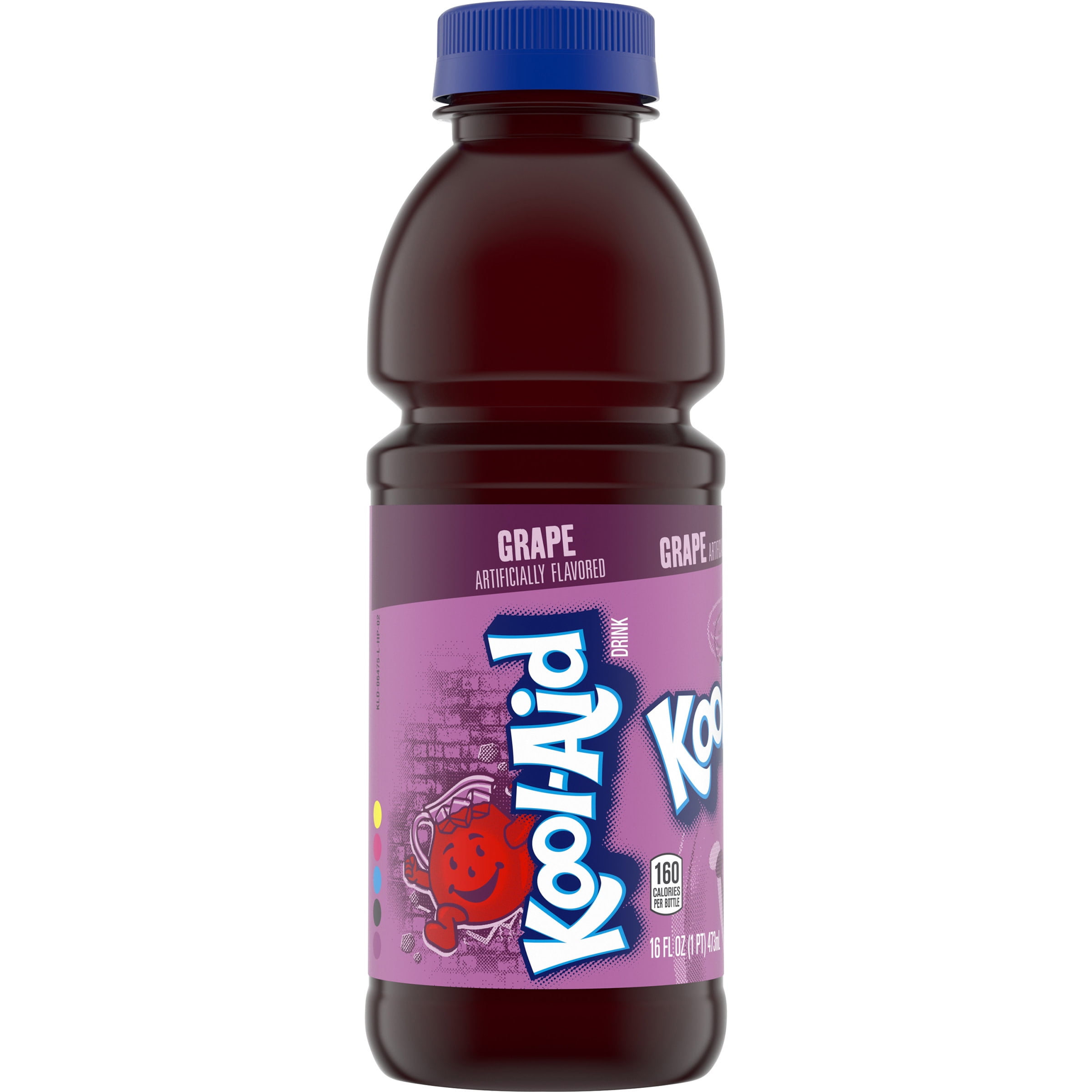 Kool-Aid Grape Artificially Flavored Soft Drink, 16 fl oz Bottle