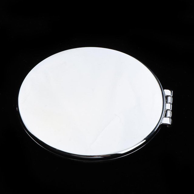 Espejo de Tocador de Viaje Plegable de 1 Pieza, Espejo de Maquilje para Carteras, Espejo Portátil Personal para Cosméticos Redondo Baoblaze Juego de espejo de maquillaje