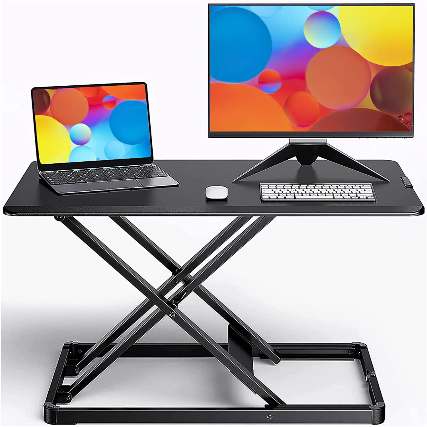 slim desk riser