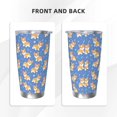 thumbnail image 3 of KLL Corgi Print 40oz Stainless Steel Insulated Car Cup with Spillproof Lid - Keep Your Drink Hot or Cold on the Go-Straw Two-piece Set, 3 of 8