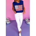 thumbnail image 4 of a.Jesdani Star-Spangled Vest: US Flag, Versatile Fit, Women's Style, 4 of 8